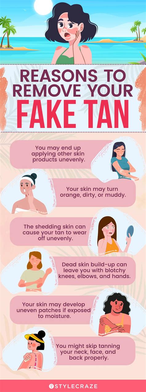 how to get fake tan off your clothes